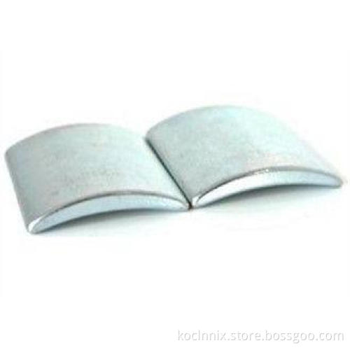 Powerful 40SH Rare Earth Magnet Arc For Diametrical Motor